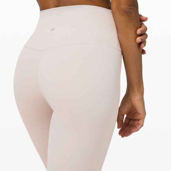 MINT GENUINE Lululemon Align Pant 28" Chrome PINK SIZE 2 - Picture 1 of 8